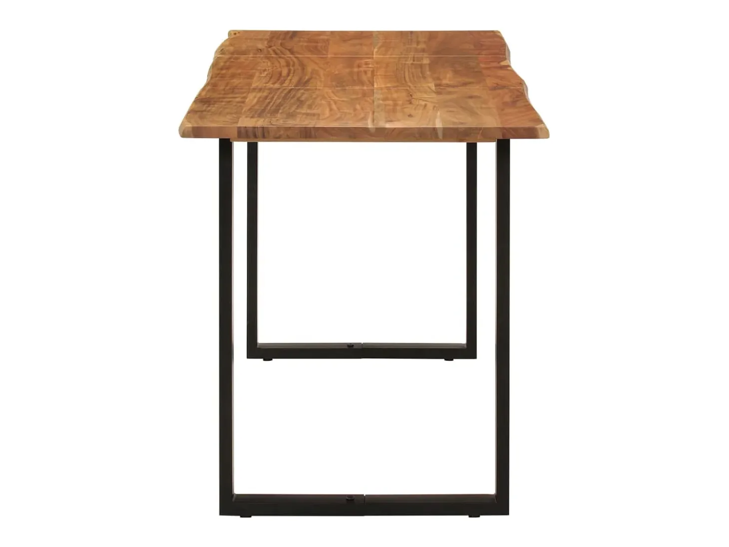 Mesa de comedor 140x70x76 cm Madera maciza de acacia