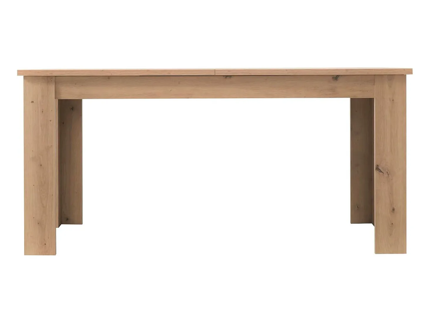 Mesa de comedor 160x90x76 cm roble natural