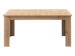 Mesa de comedor 160x90x76 cm roble natural