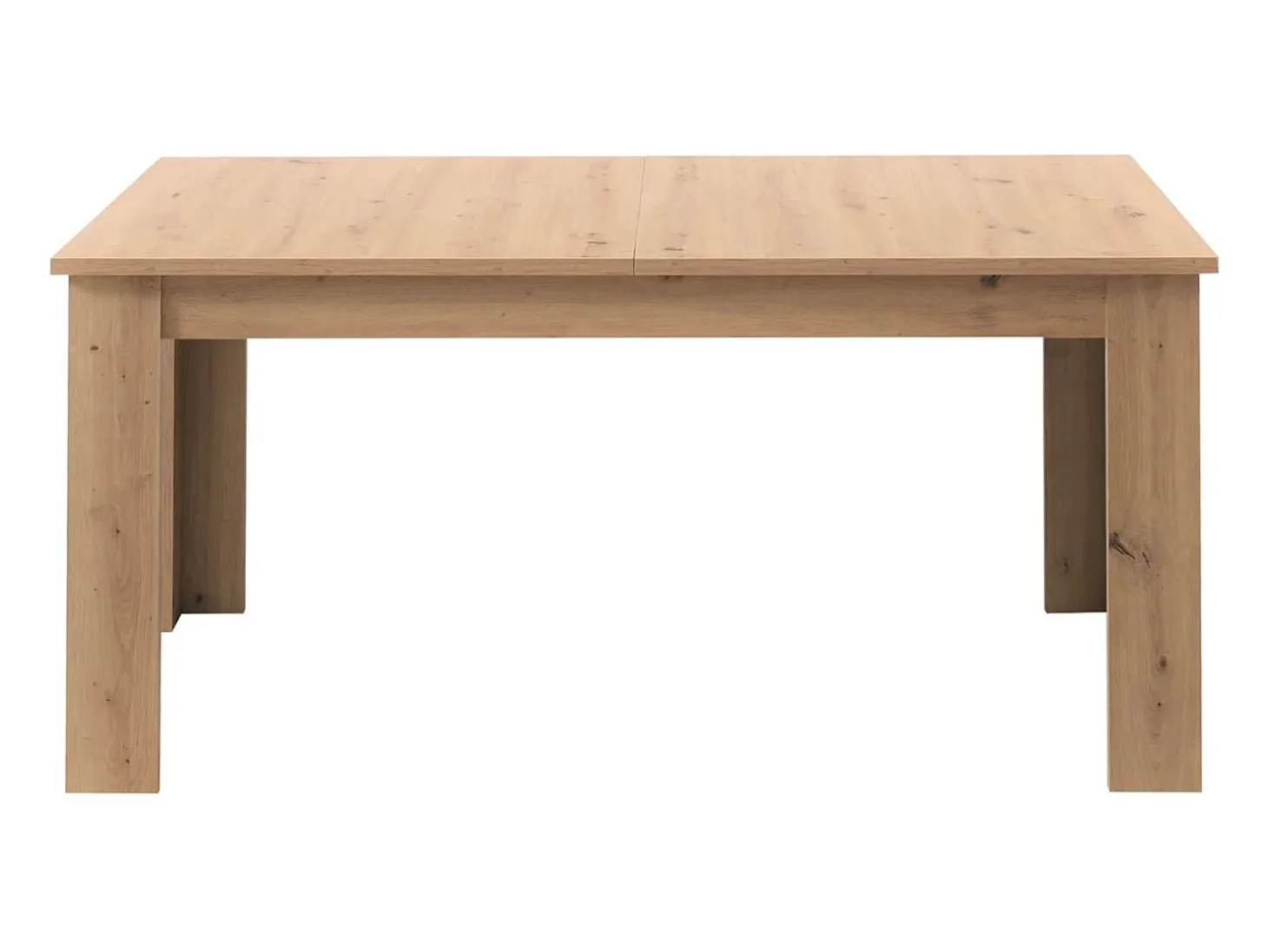 Mesa de comedor 160x90x76 cm roble natural