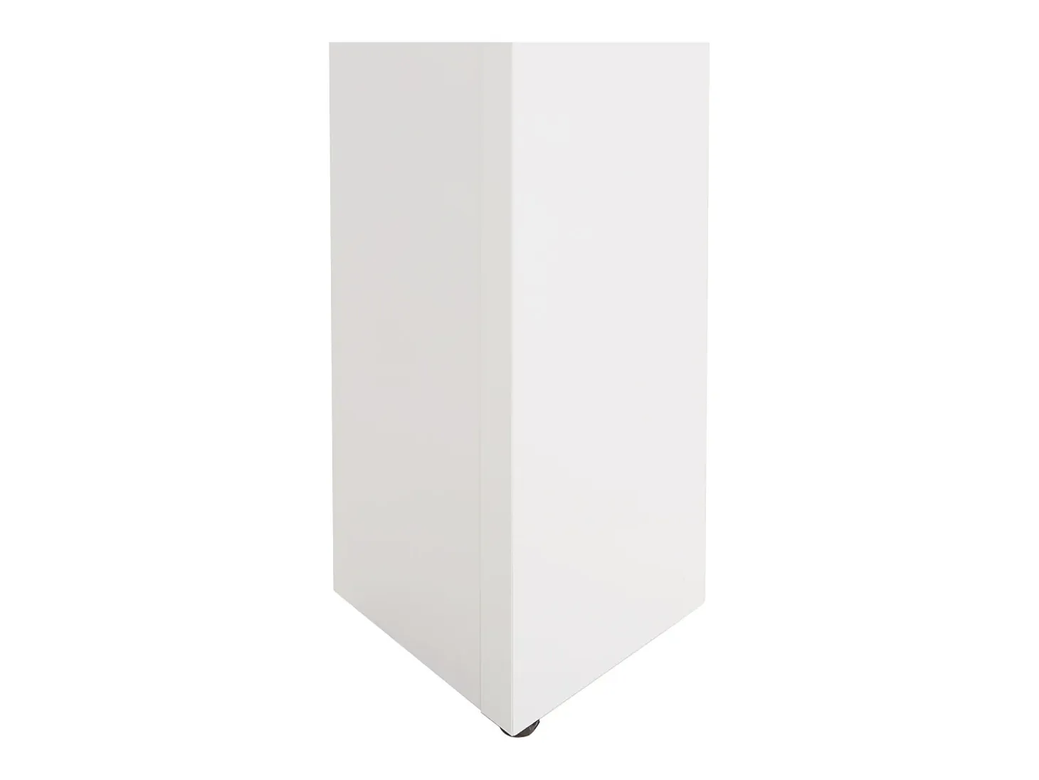Mesa de comedor 90x73x60 cm roble blanco