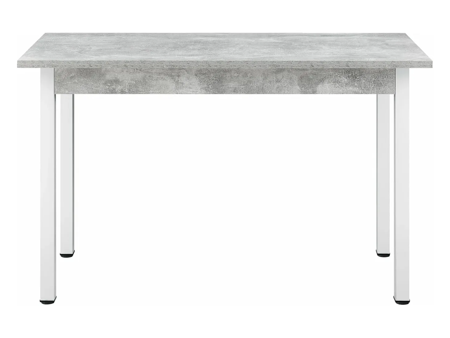 Mesa de comedor/cocina/oficina MDF 120 cm gris/blanco 03_0006266