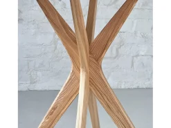 Mesa de comendor rectangular pequena Jubi 55x80cm Fresno