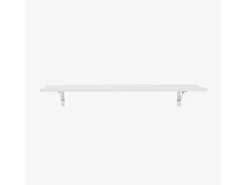 Mesa de escritorio abatible de pared plegable 140x60cm Jeremy+ - Blanco