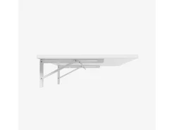 Mesa de escritorio abatible de pared plegable 140x60cm Jeremy+ - Blanco