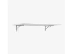 Mesa de escritorio abatible de pared plegable 140x60cm Jeremy+ - Blanco