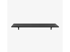 Mesa de escritorio abatible de pared plegable 140x60cm Jeremy+ - Negro