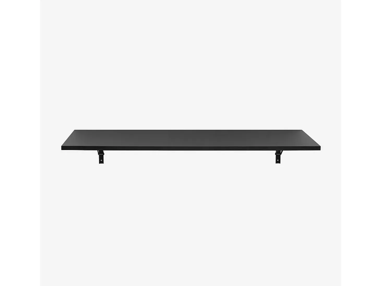 Mesa de escritorio abatible de pared plegable 140x60cm Jeremy+ - Negro
