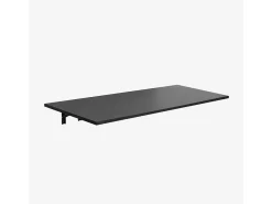 Mesa de escritorio abatible de pared plegable 140x60cm Jeremy+ - Negro