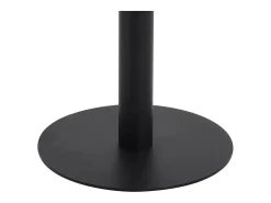 Mesa de jardín bistró MDF marrón oscuro 60x60 cm