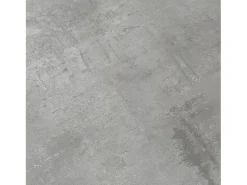 Mesa de madera, acabado gris, base de metal pintada en blanco, 180×90–260×90 - CARRARA