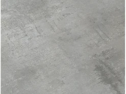 Mesa de madera acabado gris, estructura de metal blanco 110x68 - RAVENNA