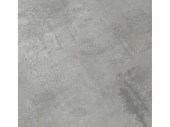 Mesa de madera, acabado gris cemento, base blanca, extensible 140x90 - FORTE DEI MARMI