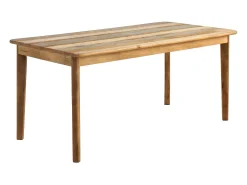 Mesa de madera maciza de mango 170x90