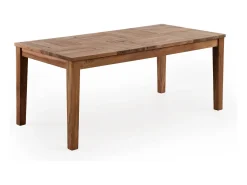 Mesa de madera maciza de acacia reciclada 180x90 cm