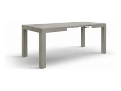 Mesa de madera,olmo perla, ext.120x80-200x80cm - BAROLO