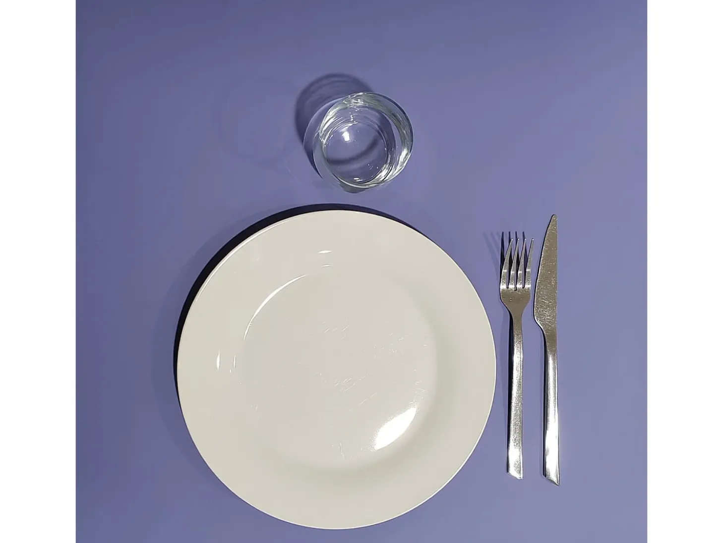 Mesa de pie 60 x 60 cm - modelo Bazila nota azul