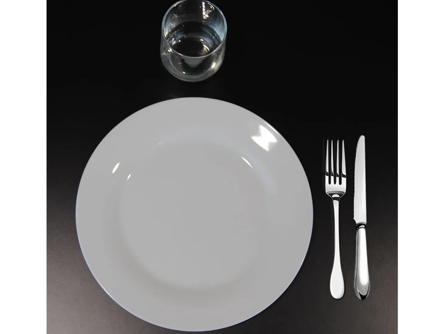 Mesa de pie 60 x 60 cm - modelo Bazila negra