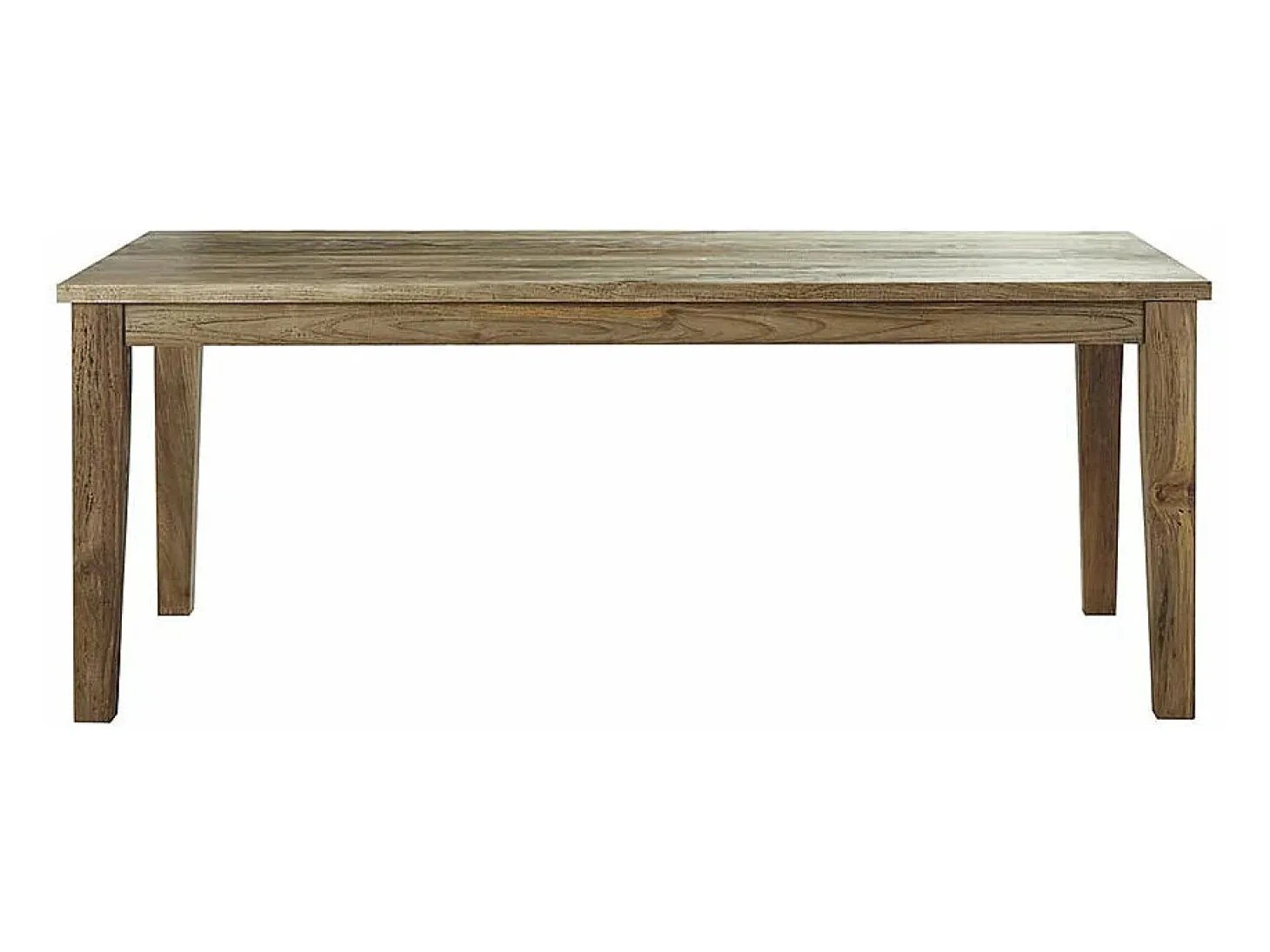 Mesa de teca reciclada para 12 o 14 cubiertos