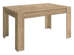 Mesa Extensible Basic Naturale 141x77x91 cm Comedor Moderno