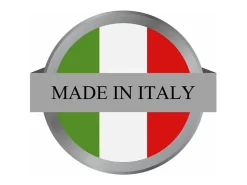 Mesa extensible cuadrada pequeña 90x90/194 cm patas acero antracita Karzy-Color Marrón