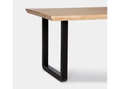 Mesa extensible de Madera Natural 76 x 150- Khonor