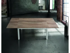 Mesa extensible de madera 130x70cm - 210x70cm - POSITANO