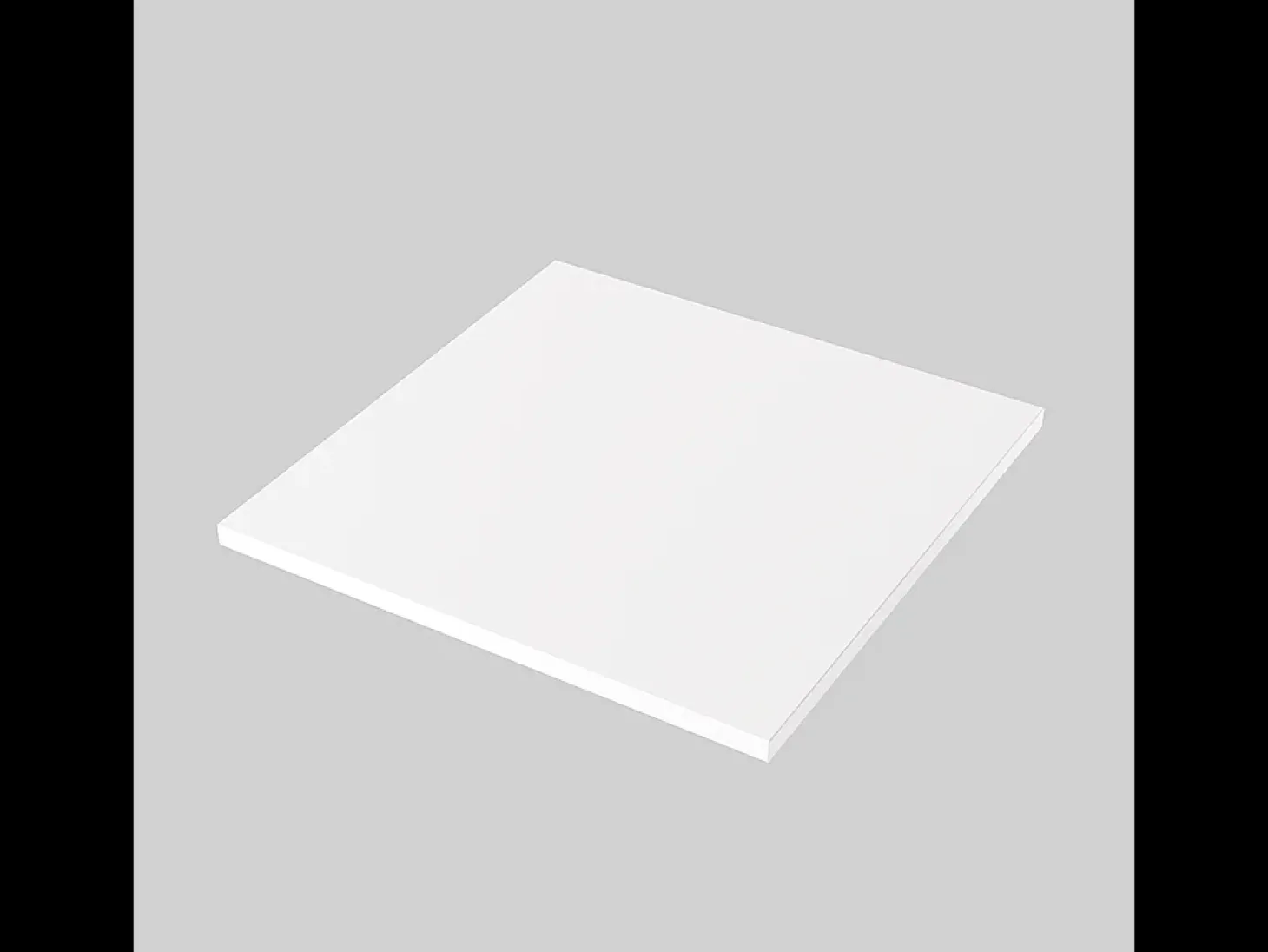 Mesa extensible de pared 68x68 cm Blanca - tablero para cocina y habitaciones pequeñas