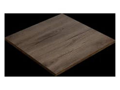 Mesa extensible de pared 68x68 cm Roble Chocolate - tablero para cocina y habitaciones pequeñas
