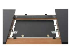 Mesa extensible HELGA 120 / 160cm negro