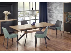 Mesa extensible para 6/8 personas roble 160/220x90 cm