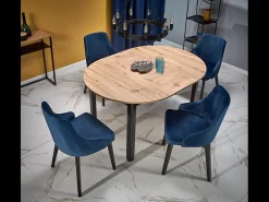 Mesa extensible para 4/6 personas 102/142x102 cm