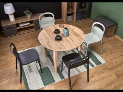 Mesa extensible para 4/6 personas 102/142x102 cm