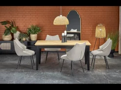 Mesa extensible para 6/8 personas 160/240x90 cm