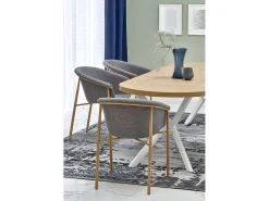Mesa extensible para 6/8 personas 100/250x75 cm