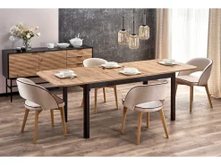 Mesa extensible para 6/8 personas 160/228x90 cm
