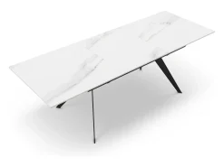 Mesa extensible para 6/8 personas en cerámica 160/220x76 cm