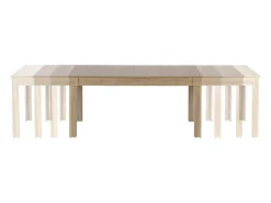 Mesa extensible para 6/10 personas 160/300x90 cm