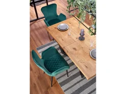 Mesa extensible para 6/8 personas roble 160/250x77 cm