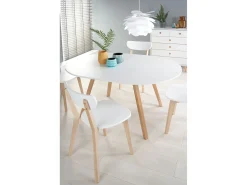Mesa extensible para 4/6 personas 102/142x102 cm