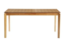 Mesa extensible rectangular de fresno 160-210 cm BONAVISTA