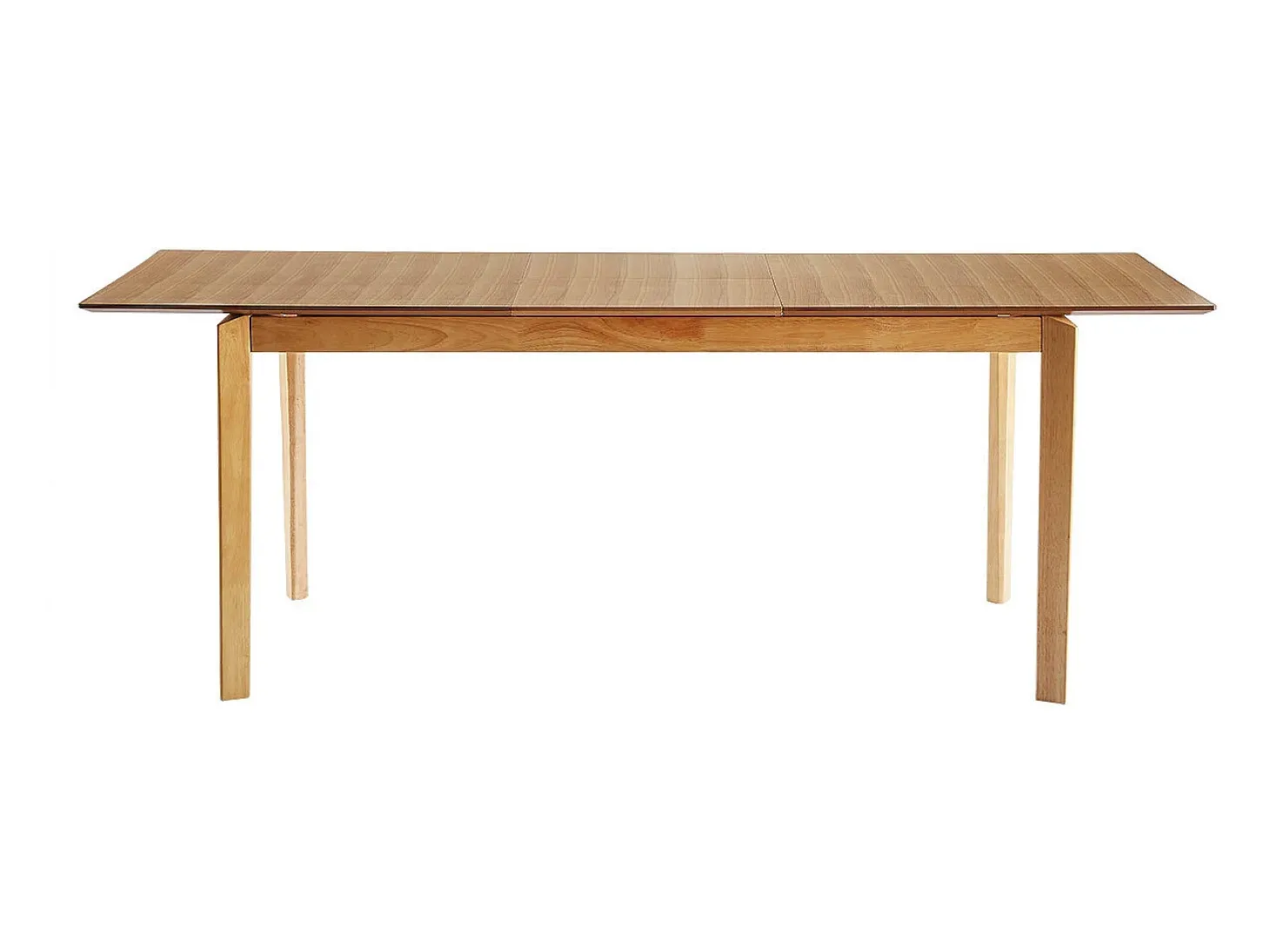 Mesa extensible rectangular de fresno 160-210 cm BONAVISTA