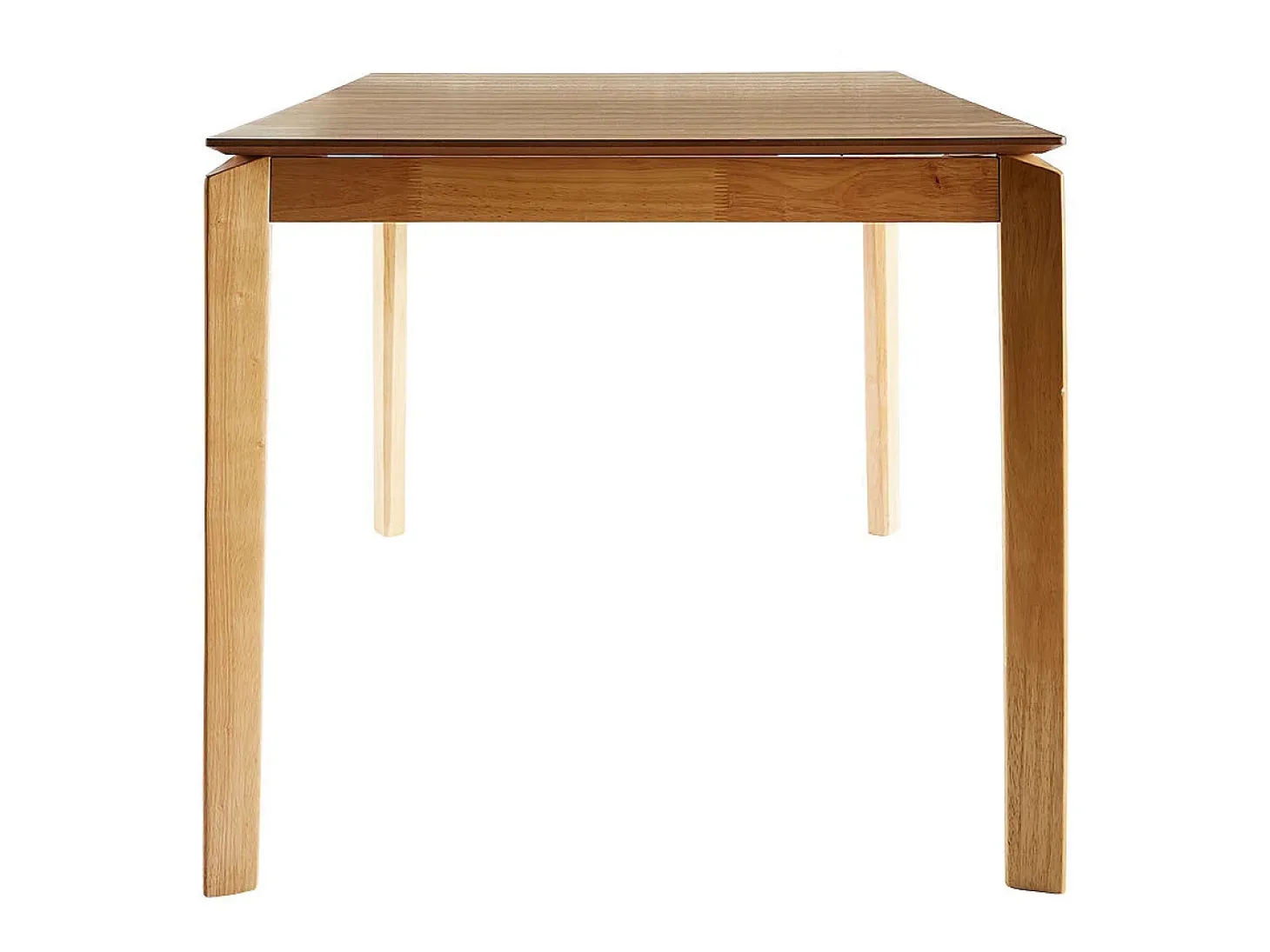 Mesa extensible rectangular de fresno 160-210 cm BONAVISTA