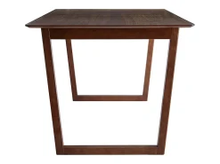 Mesa extensible rectangular de nogal 160-240 cm LAHO