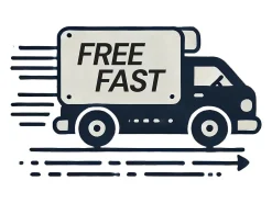Mesa extensible rectangular en madera de nogal y blanco de 160 a 420 cm Ribo-Soporte 2 pies
