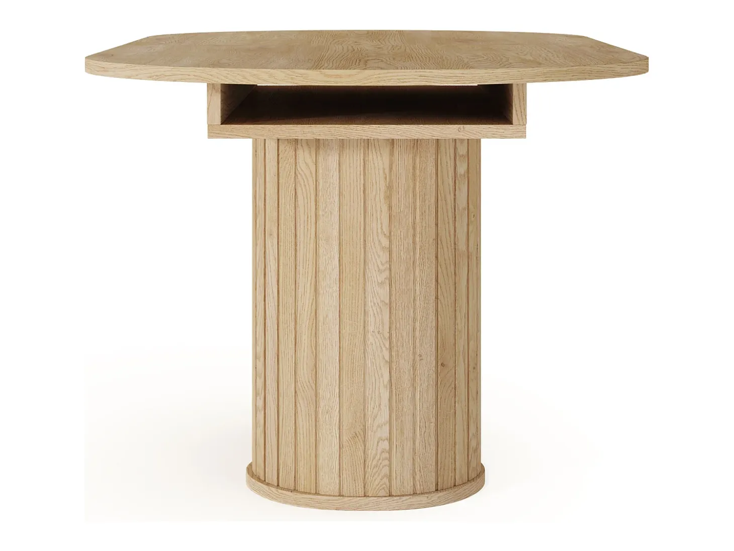 Mesa extensible, roble cremona, 180 x 75,6 x 90 cm