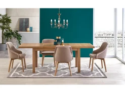 Mesa extensible 140/220x80 cm