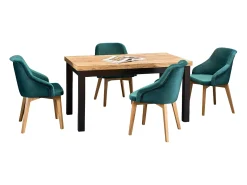 Mesa extensible 140/220x80 cm