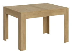 Mesa extensible 90x120/180 cm Bibi Roble Natural