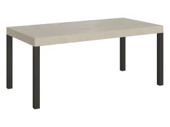 Mesa extensible 200/460x90 cm Everyday cachemira patas antracita